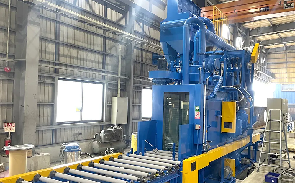 ショットブラスト機の設計・製作・修理・販売